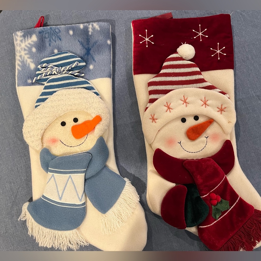Snowman Christmas Stockings